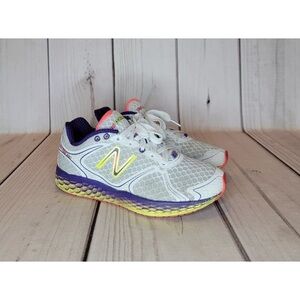 New Balance Fresh Foam 980 Running Shoes Women's Size 8 White Purple